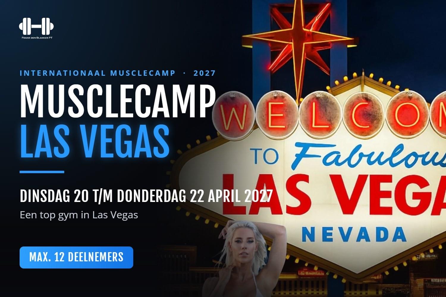 Musclecamp Las Vegas Dinsdag 20 T/m Donderdag 22 April 2027